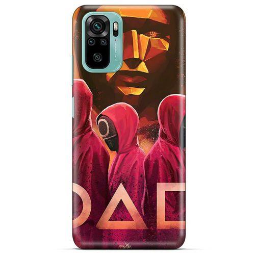 Xiaomi Redmi Note 10 5G Uyumlu Kılıf Squid Game (17) Tasarım Kılıf Mi-Ok