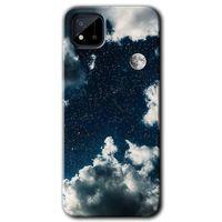 Realme C11 Kılıf HD Desen Baskılı Arka Kapak - Gece Gökyüzü