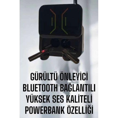 Powerbankli Bluetooth Kulaklık Yüksek Ses Kaliteli Kablosuz