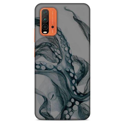 Lopard Xiaomi Redmi Note 9 4g Uyumlu Kılıf Y.Liva-2020 Seri Ahtapot Kılıfı