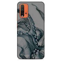 Lopard Xiaomi Redmi Note 9 4g Uyumlu Kılıf Y.Liva-2020 Seri Ahtapot Kılıfı