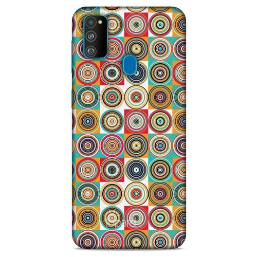 Samsung Galaxy M30s Kılıf Pastel Renkler (44) Tough Armor Kılıf Karışık Renkli