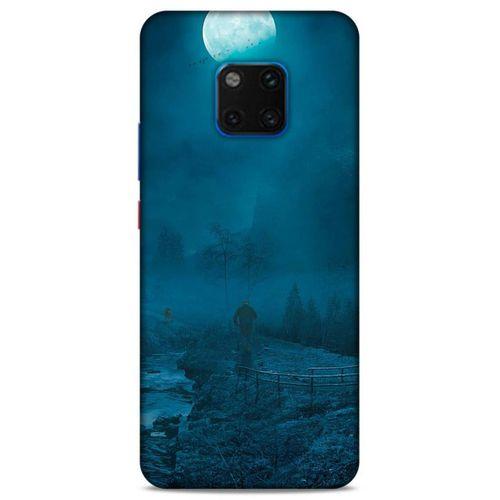 Lopard Huawei Mate 20 Pro Uyumlu Kılıf Gece'S (45) Liquid Air Kılıf Turkuaz