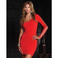 Br031045 Asimetrik Dizayn Fantazi Elbise