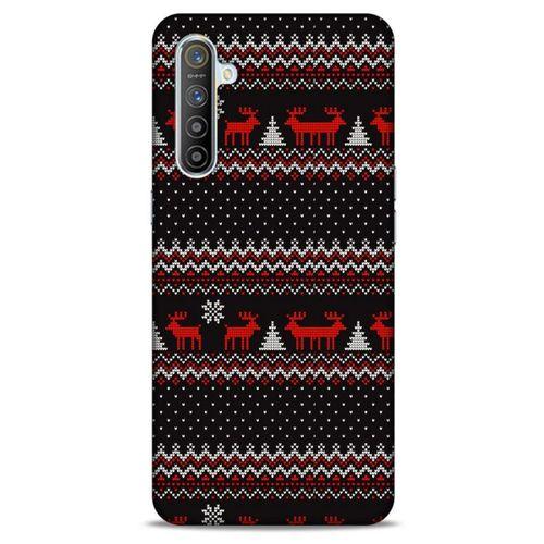 Kazak (22) Desenli Silikon Kapak Oppo Realme XT Kılıf