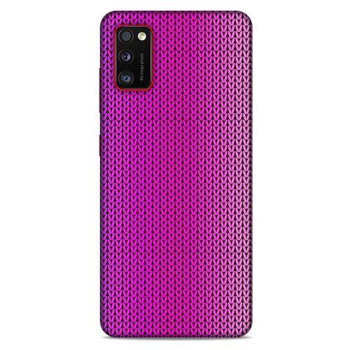 Lopard Samsung Galaxy A41 Uyumlu Kılıf Kazak (32) Soft Silikon Kılıf