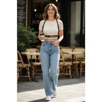 Siyah Kadın Kemer Omuz Detaylı Çift Tokalı Vücut Aksesuarı - Brf1113