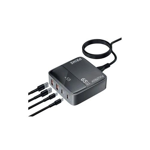 65w Masaüstü 4 Portlu Hızlı Şarj Cihazı İstasyonu 2xusb-a, 2xtype-c Giriş,1,5 Mt. Kablo