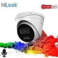 HILOOK IPC-T220HA-LUFC, 2Mpix, 2,8mm Lens, H265+, Dual Light, 20Mt Gece Görüşü, Dahili Mikrofon, IP67, PoE, Dome, IP Kamera