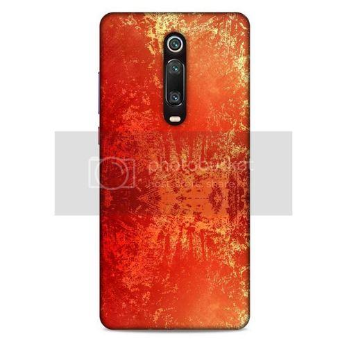 Paslı Renkler Kırmızı Oppo A9 2020 Kılıf