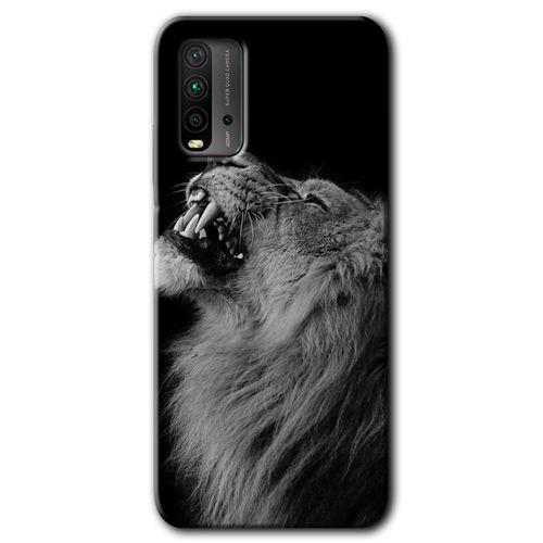 Poco M3 Kılıf HD Desen Baskılı Arka Kapak - Lion