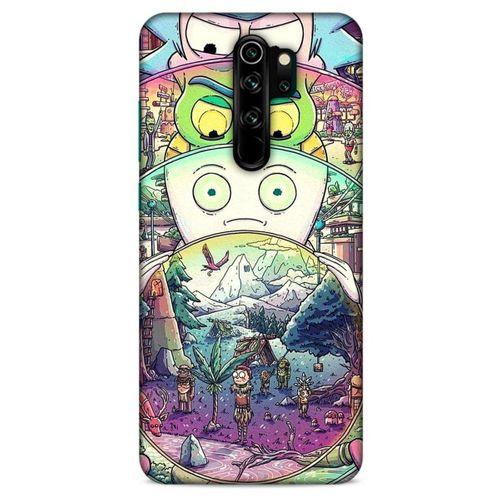 Xiaomi Redmi Note 8 Pro Uyumlu Kılıf Rick And Morty (48) Bumper Kılıf Decoy Jerrys
