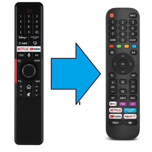 Vestel Smart Led Tv Kumandası-Resimde Sağdaki Gönderilir