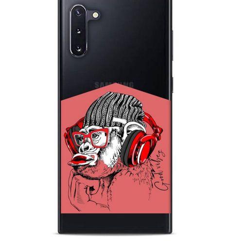 Zoologix (19) Samsung Galaxy Note 10 Şeffaf Kılıf Silikon Desenli