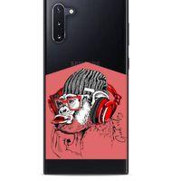 Zoologix (19) Samsung Galaxy Note 10 Şeffaf Kılıf Silikon Desenli
