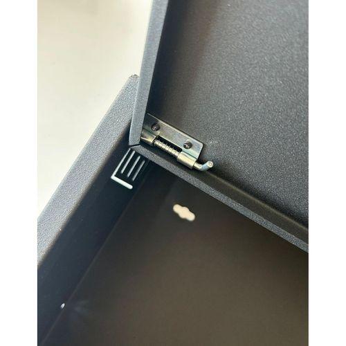 Nif Bilişim İki Yönlü Kilitli Metal Pano Hareketli Raf Kayıt Cihazı Panosu DVR BOX 55cmx45cmx15cm Si