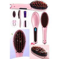 Saç Düzleştirici Tarak Isı Ayarlı Yıpranma Önleyici Düzleştirici Fön Tarak