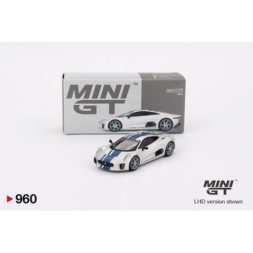 Mini GT Jaguar C-X75 Silver 960