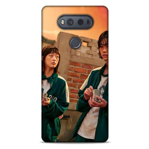 LG K61 Uyumlu Kılıf Squid Game (10) Full Koruma Kılıfı Sang-Ook