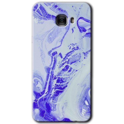 Galaxy C9 Pro Kılıf HD Desen Baskılı Arka Kapak - Cranny Liquid Wall