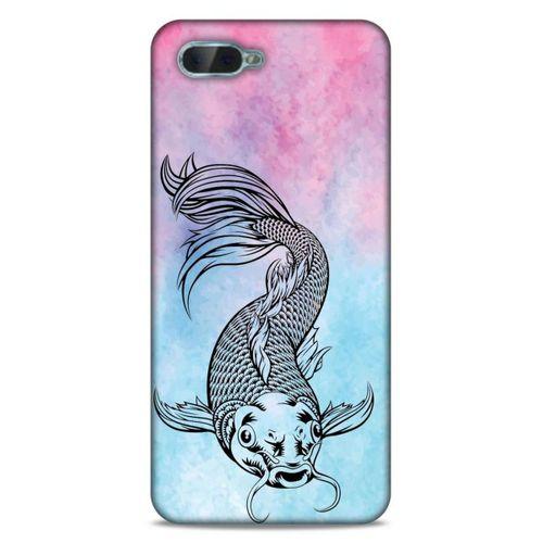 Lopard Oppo Rx17 Neo Uyumlu Kılıf Tattoo's (31) TPU Kılıf Balık Dövmesi