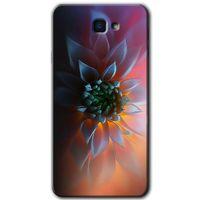 Samsung Galaxy J7 Prime 2 HD Baskılı Kılıf + 9D Tam Ekran Koruyucu - Çiçek Motif