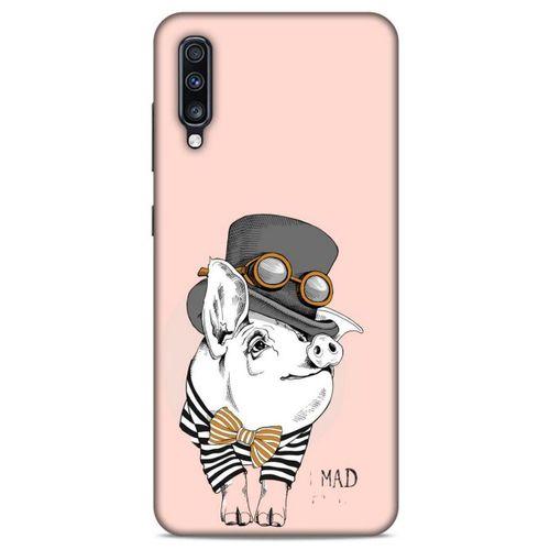 Animax Papyonlu Domuz Samsung Galaxy A70s Kılıf Desenli Silikon