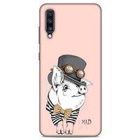 Animax Papyonlu Domuz Samsung Galaxy A70s Kılıf Desenli Silikon
