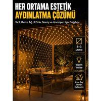 3x3 Metre Ağ Led İle Bahçenize Sıcak Ve Şık Aydınlatma