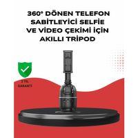 Telefon Ve Kamera Uyumlu 360° Otomatik Takipli Akıllı Masa Tripodu