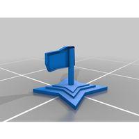 Bayrak Direği 3D Baskı (Bu ürün Sadece Plastik parçadır - Almadan Önce Soru Sorabilirsiniz)