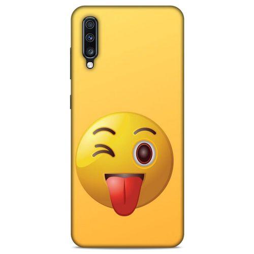 Emojix (42) Samsung Galaxy A70s Kılıf Silikon Kapak Desenli