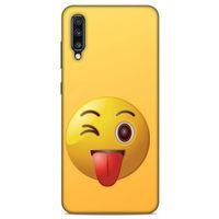 Emojix (42) Samsung Galaxy A70s Kılıf Silikon Kapak Desenli
