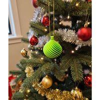 Yeşil Renk Spiral Desenli Mini Dekoratif Yilbasi Susu Ev Dekoru