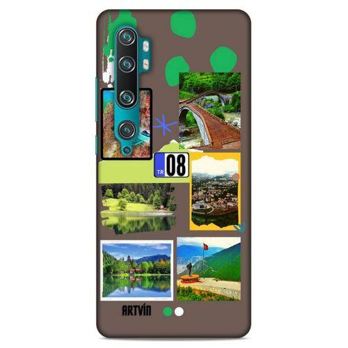 Lopard Xiaomi Mi Cc9 Pro Uyumlu Kılıf Şehirli ※ (8) Artvin Baskılı Kılıf