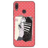 Sokak Modası 32 Huawei Y9 2019 Kılıf Desenli Silikon