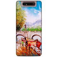 Cityx (30) Samsung Galaxy A80 Kılıf Silikon Kapak Desenli