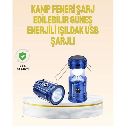 Katlanabilir Usb Çıkışlı Kamp Feneri – Şarj Edilebilir, Dayanıklı Ve Çok Fonksiyonlu