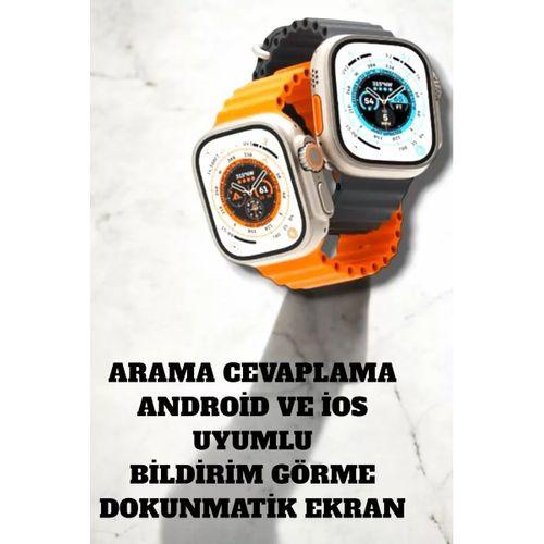 Uyku Ve Nabız Takipli, Wireless Şarjlı Akıllı Saat Android Ve İos Uyumlu