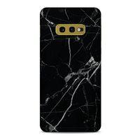 Mermer Desenli (17) Tema Tasarım Kılıf Siyah Samsung Galaxy S10e Kılıf