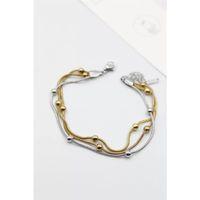 Üç Zincirli Toplu Çelik Bileklik - ÇOK RENKLİ