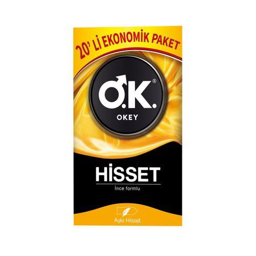 Okey Hisset Ekonomik 20'li Prezervatif