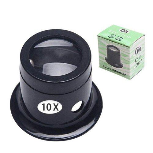 Sepetinegelsin Saatçi Tamirci Kuyumcu 10X Büyüteç Optik Cam Lens