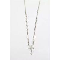 Taşlı Yıldız Vip Kolye - Gümüş