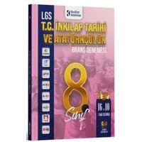 8. Sınıf LGS T.C. İnkılap Tarihi ve Atatürkçülük 16 x 10 Branş Denemeleri Krallar Karması