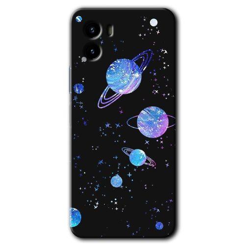 Vivo Y15s Kılıf HD Desen Baskılı Arka Kapak - Samanyolu Galaksi