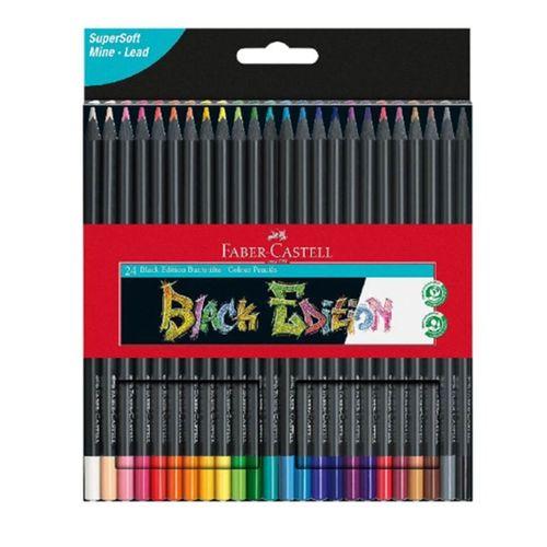Faber Castell Black Edition Kuru Boya 24Lü