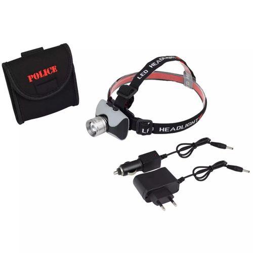 Police Ps-1813 Cree Q5 Led Led Zoomlu Şarjlı Kafa Feneri