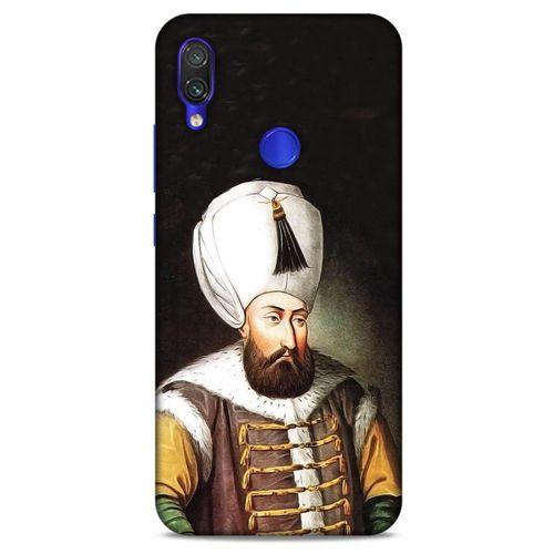 Xiaomi Redmi Note 7 Uyumlu Kılıf Ottoman (25) Antişok Kapak I. Ahmed