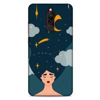 Xiaomi Redmi 8 Kılıf Depresyon (26) Tpu Silikon Kılıf Açık Kahverengi